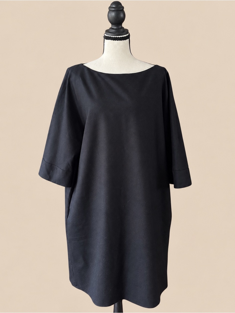 Minimalist Oversize Boxy COS Wool Dress M